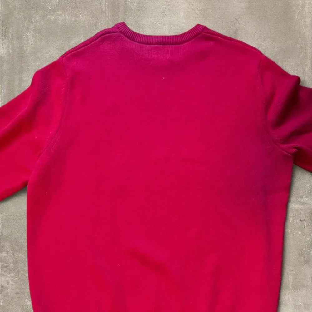 Vintage Chaps Red Crewneck Sweater Men’s XL Classic Knit Pullover